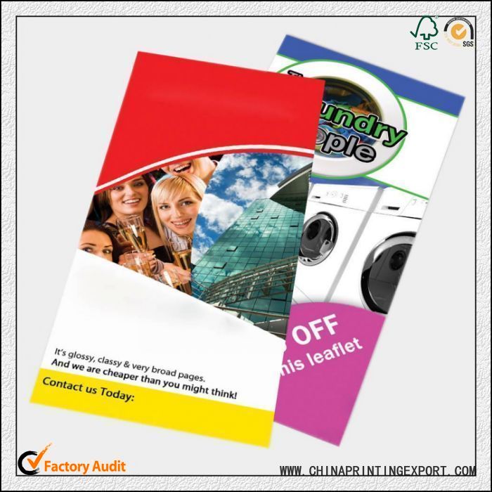2019 Hottest Leaflet Printing In China