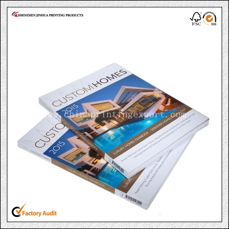 China Cheap Custom High Quality Professional Catalogue Brochure Printing