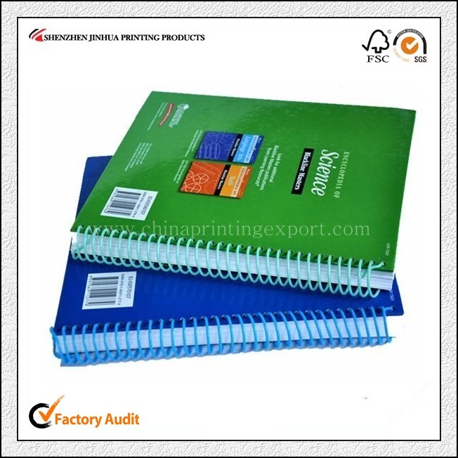 Cheap Factory Custom Children Spiral Book Printing