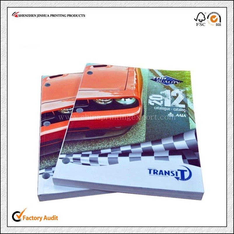 High Qulaity Perfect Binding Softcover Catalogue Printing