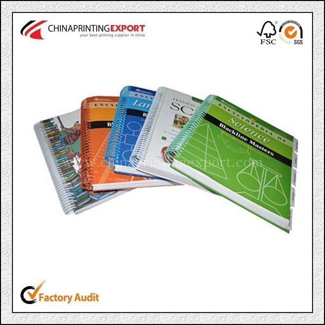 New Products Hardcover Fashion Spiral Notebook Printing