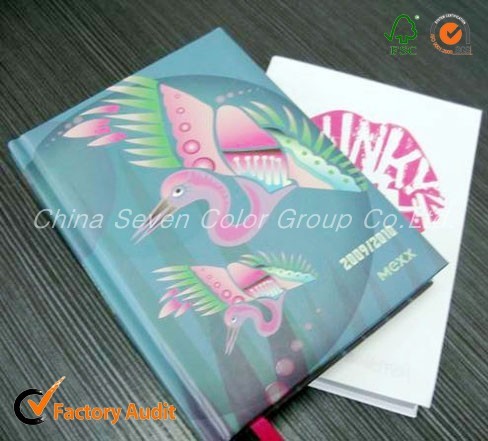 Hard Cover Agenda Notebook With Elastic Band