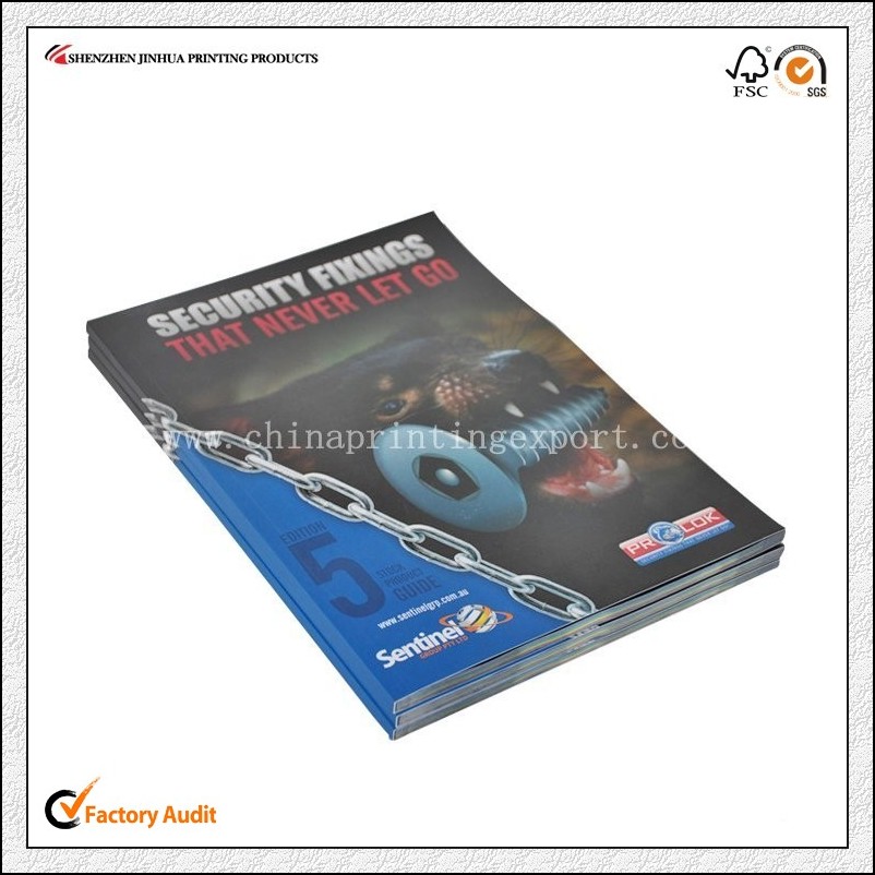 Print Perfect Binding Full Color Catalogue/Magazine Printing