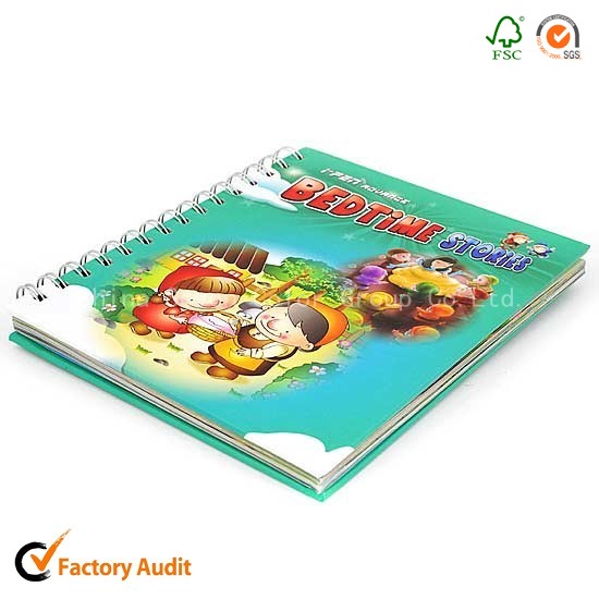 Board Book Spiral Binding For Children