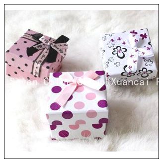 Gift Box, Paper Gift Box,Lid And Base Box Language Option  French