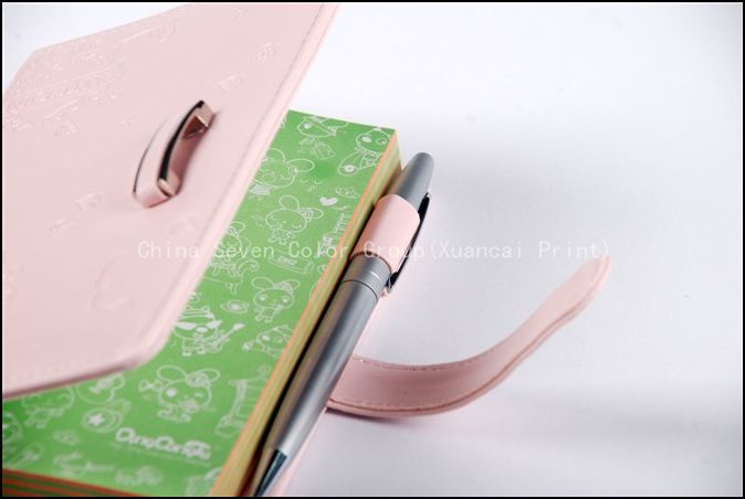 Elastic Band Notebook With Pen