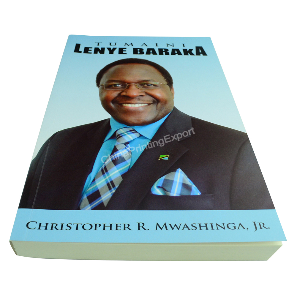 Custom Made Self Publishing Autobiography Softcover Book Printing China