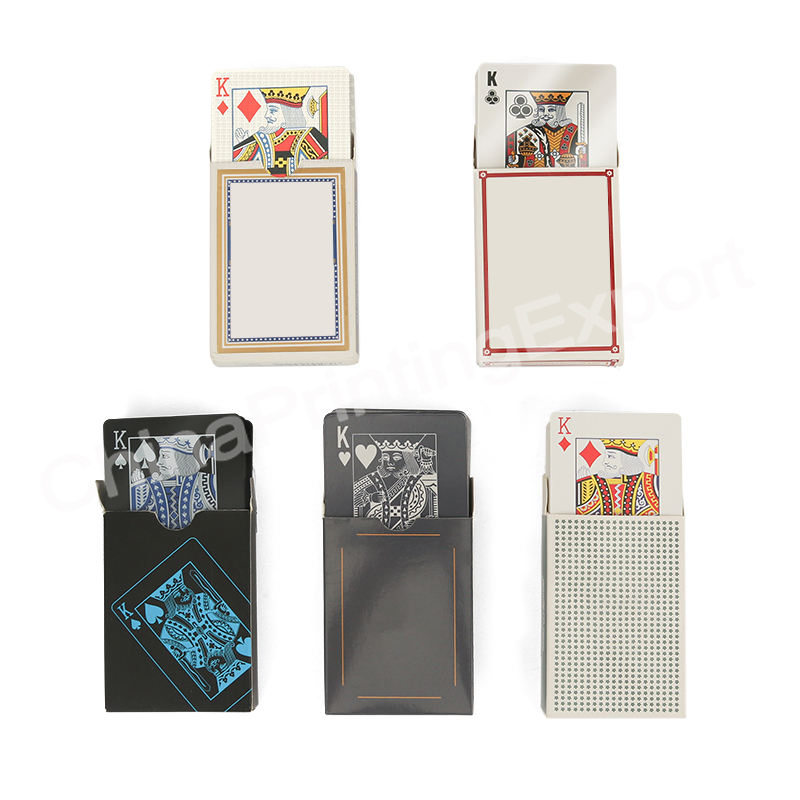 Custom Logo Printing Picture Game PVC Materials Playing Paper Poker Card Printing