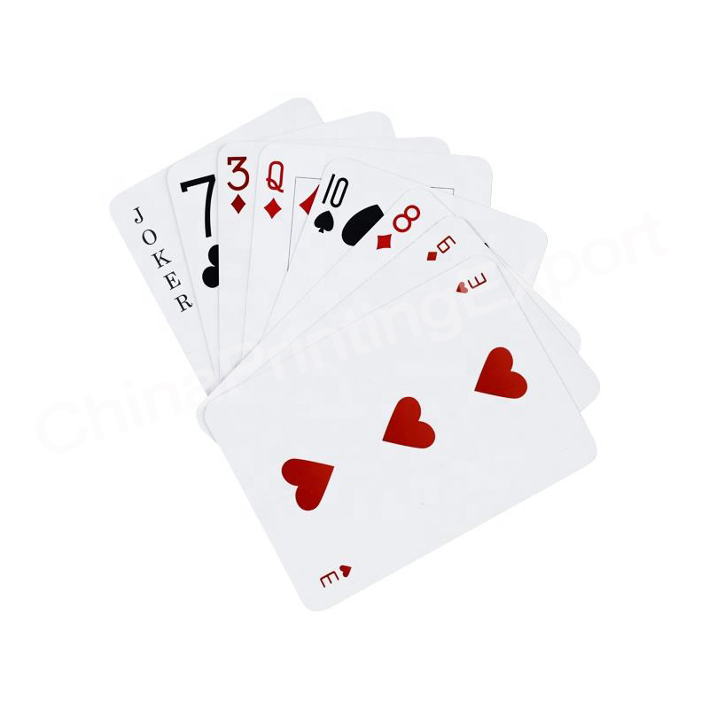 Factory Custom Printing 13.56mhz HF UHF RFID Poker Card PVC Rfid Game Card Printing