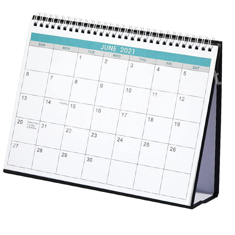 Custom Paper Magnetic Desk Pad Calendar 2023 Printing