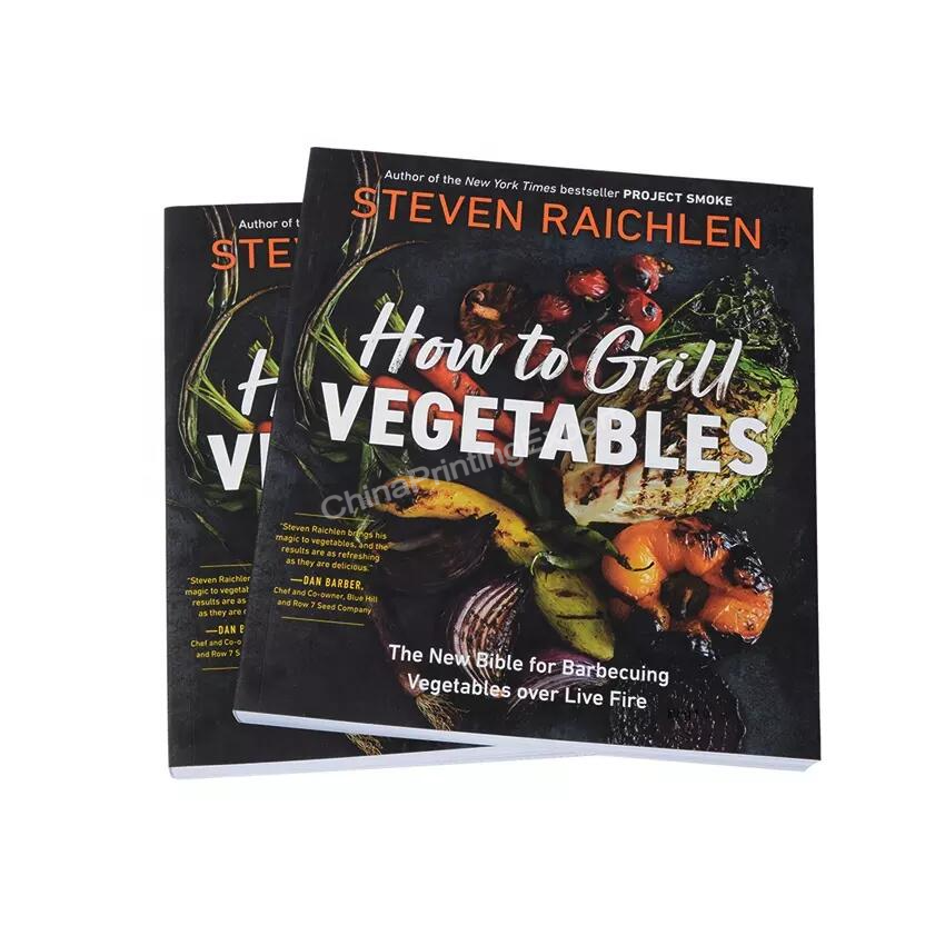Factory Fast Delivery Full Color Cookbook Hardcover Healthy Recipe Book Printing