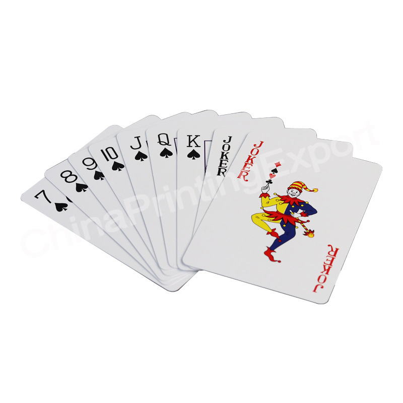 Custom Different Designs Playing Poker Card Game Card Printing With Box